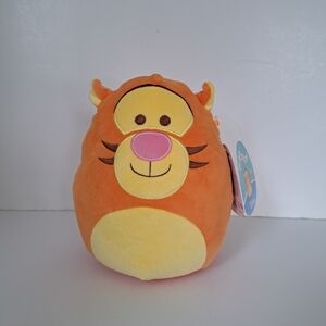 Disney Tigger Winnie The Pooh Squishmallow 8" Tiger Soft Plush Toy New